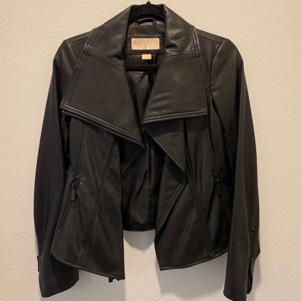 Michael Kors faux leather jacket - XS